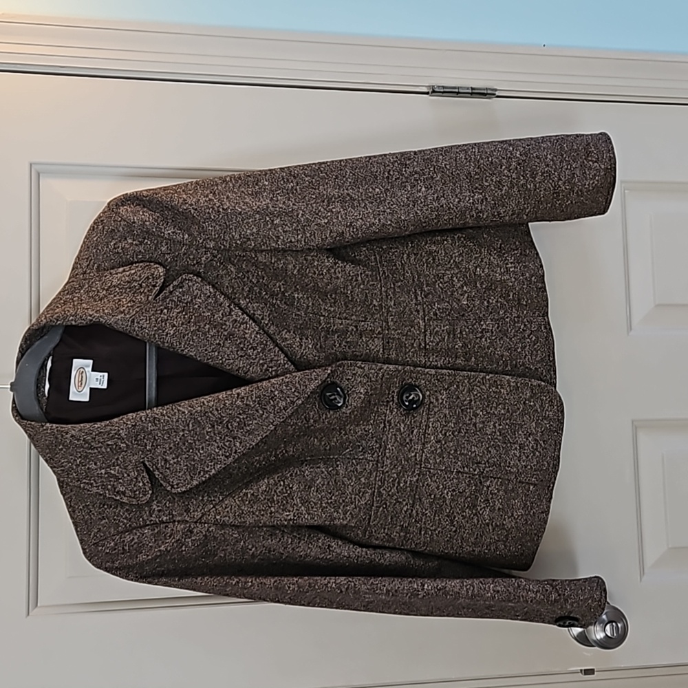 Brown Talbots cropped blazer